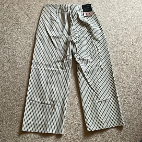 Banana republic wide crop stripe pants - Picture 3 of 7